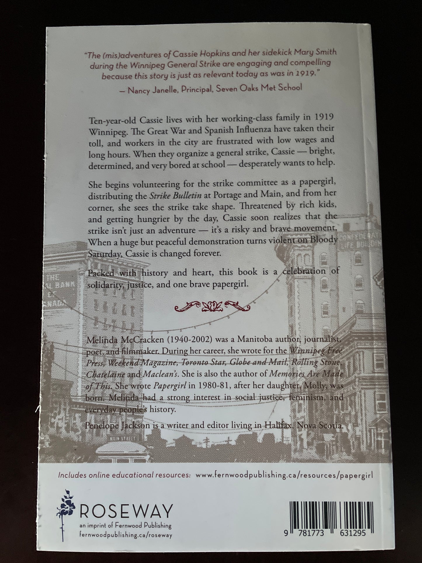 Papergirl - McCracken, Melinda; Jackson, Penelope