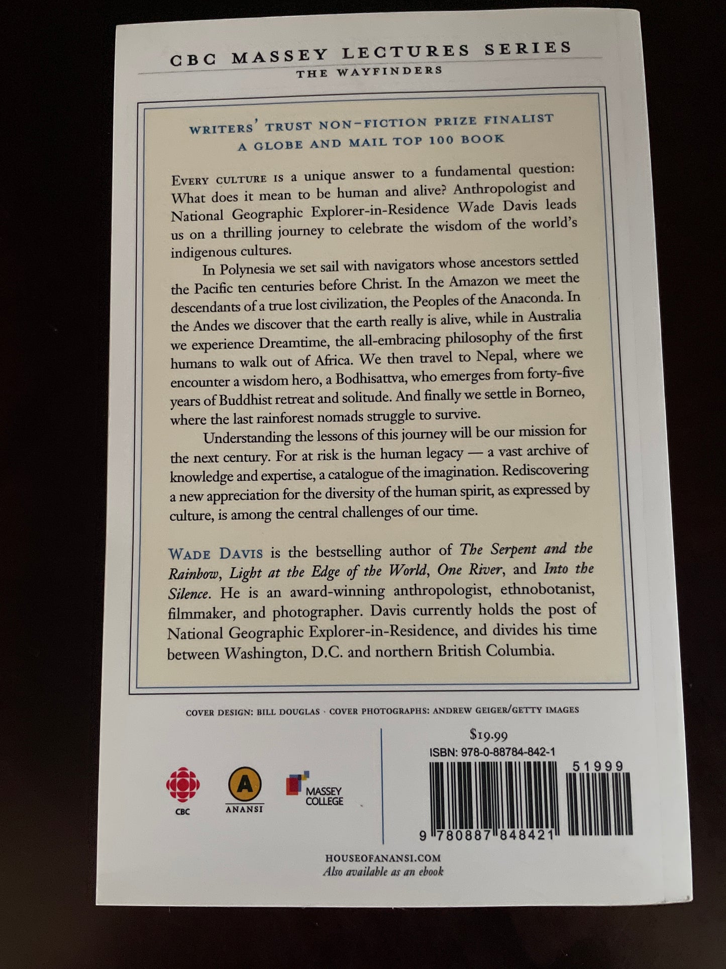 The Wayfinders: Why Ancient Wisdom Matters in the Modern World - Davis, Wade