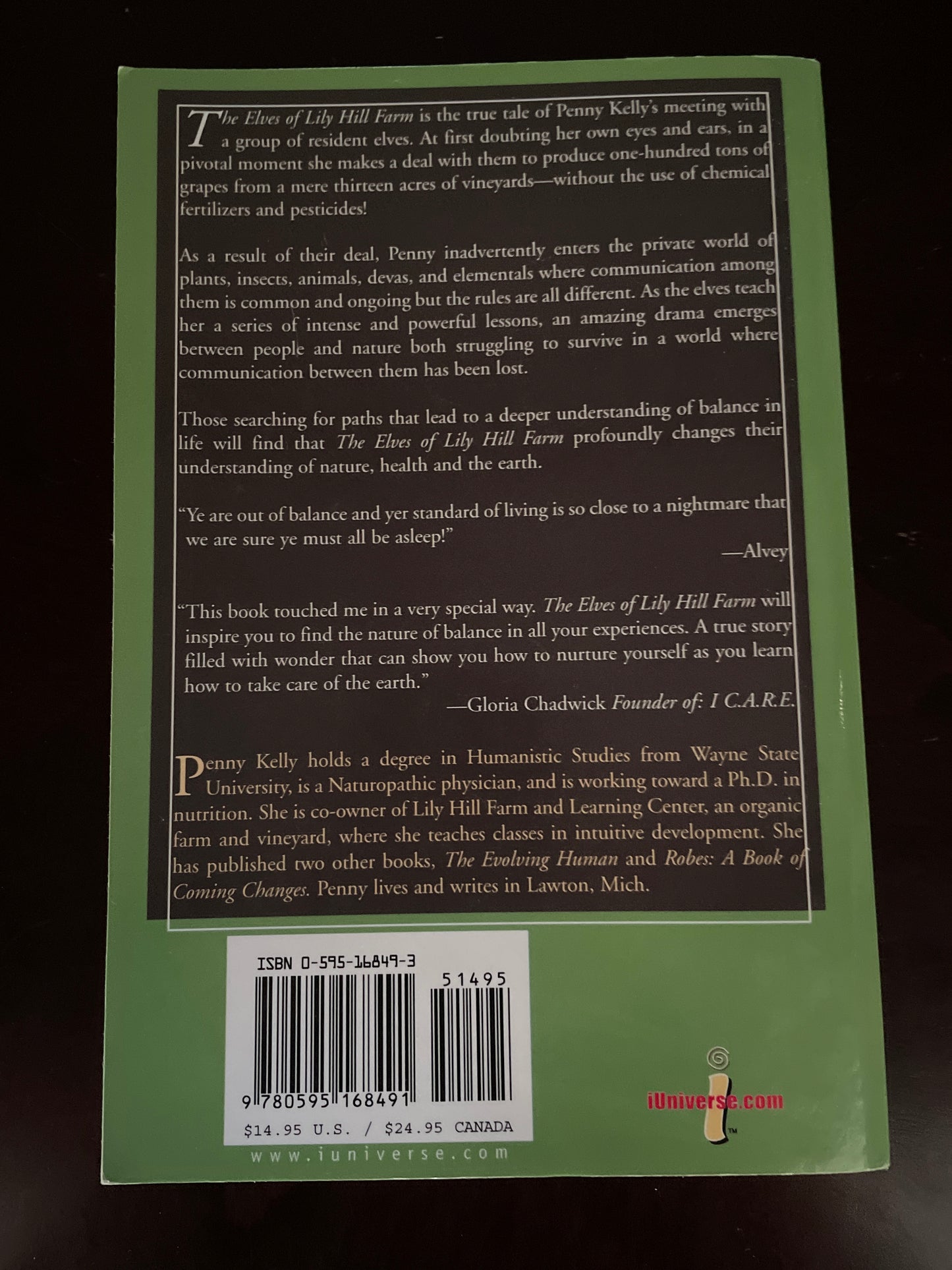 The Elves of Lily Hill Farm: A Partnership With Nature - Kelly, Penny