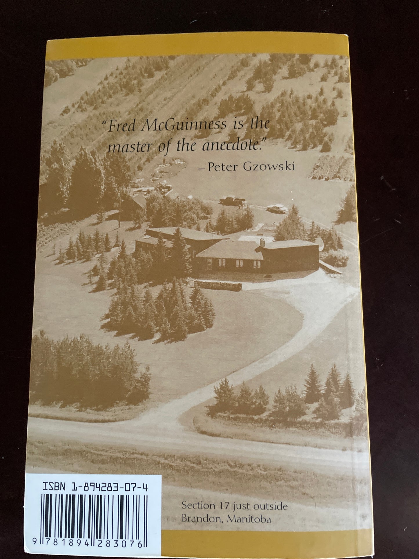 Letters from Section 17 : A Collection of Morningside Essays (Signed) - McGuinness, Fred