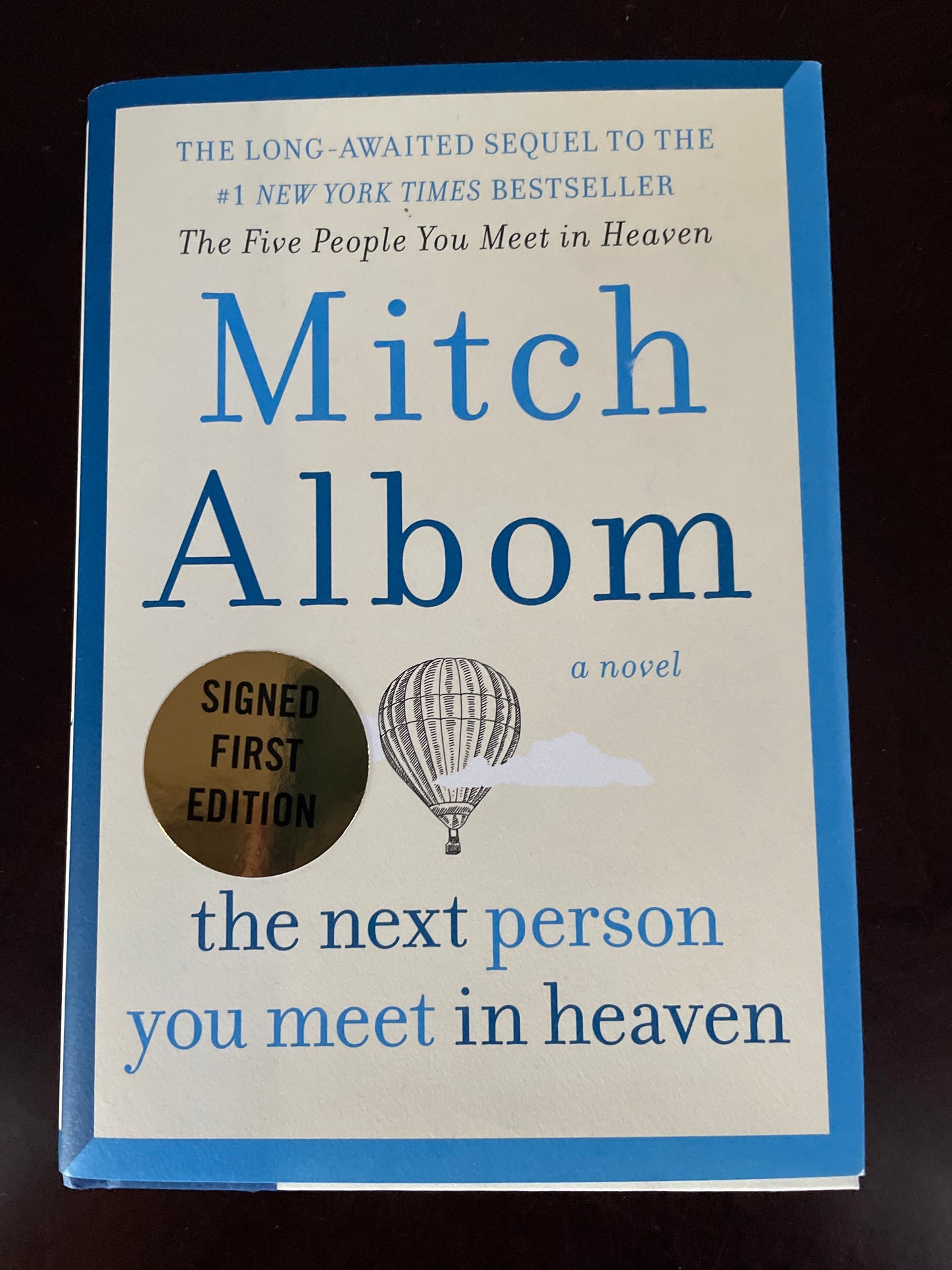 the next person you meet in heaven (Signed) - Albom, Mitch