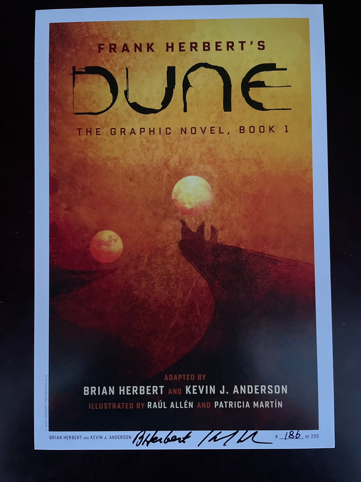 DUNE: The Graphic Novel, Book 1: Deluxe Collector's Edition (Signed Limited Edition)  - Herbert, Frank; Herbert, Brian; Anderson, Kevin J.