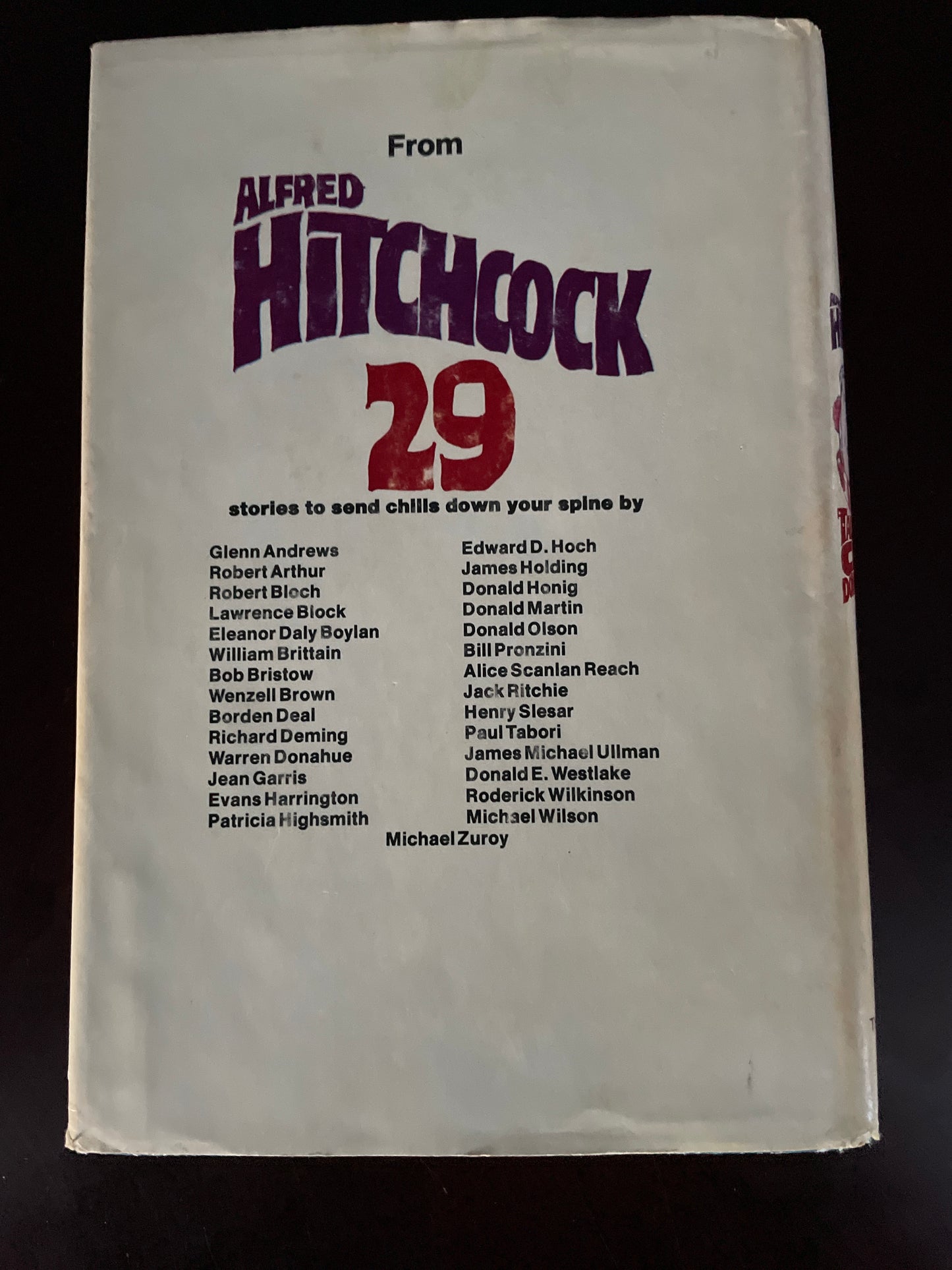 Alfred Hitchcock's Tales to Send Chills Down Your Spine - Hitchcock, Alfred; Various