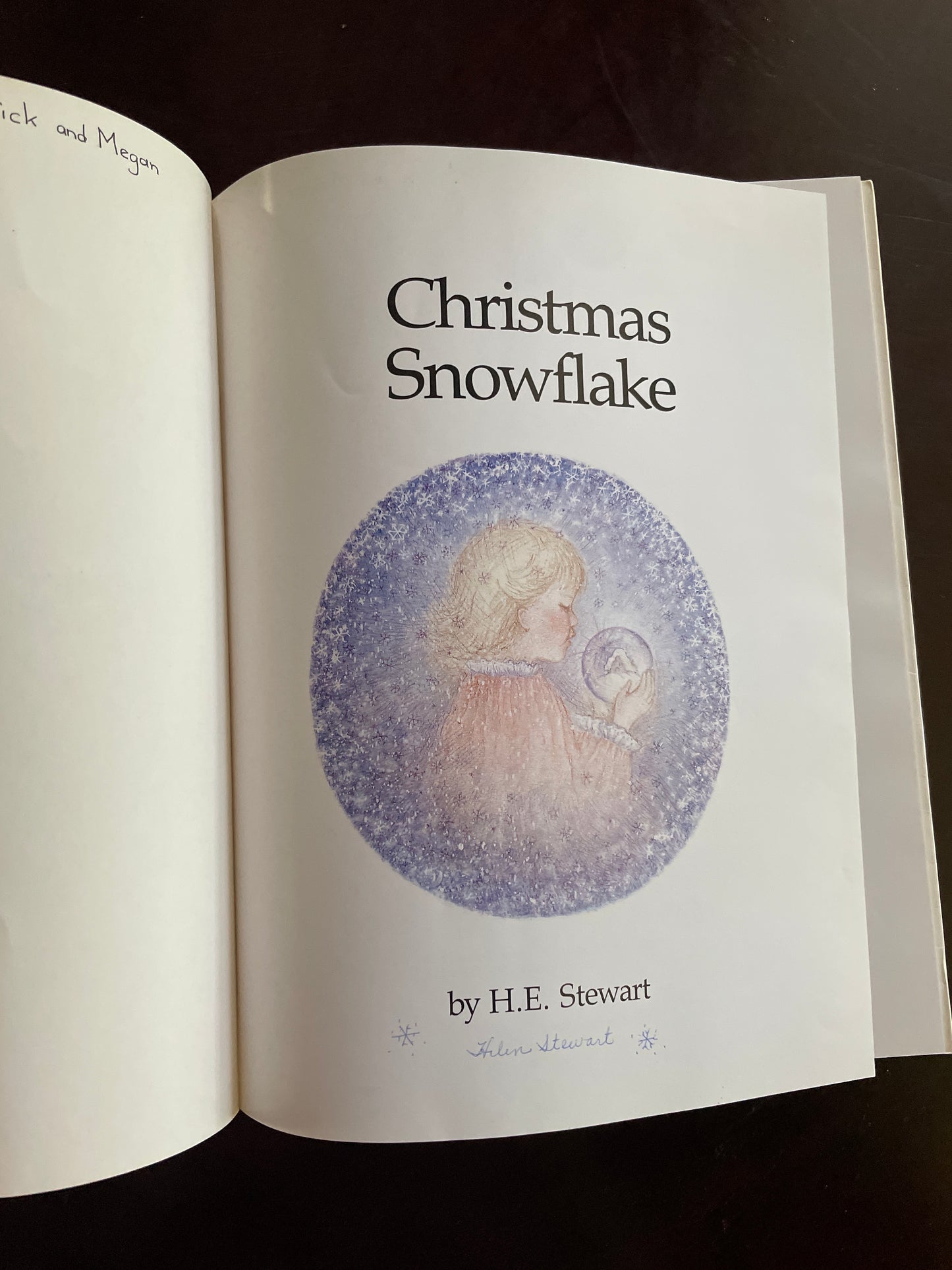 Christmas Snowflake (Signed) - Stewart, H.E.