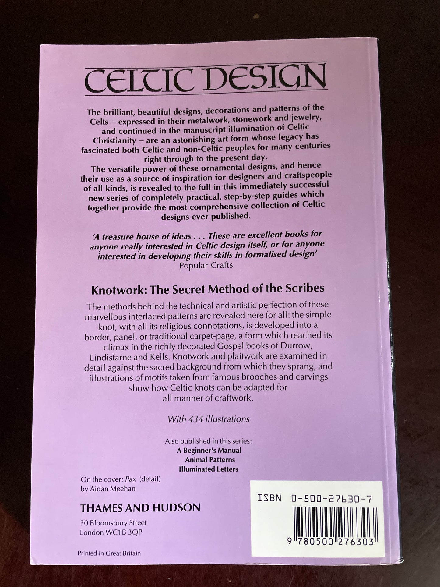 Celtic Design: Knotwork - The Secret Method of the Scribes - Meehan, Aidan