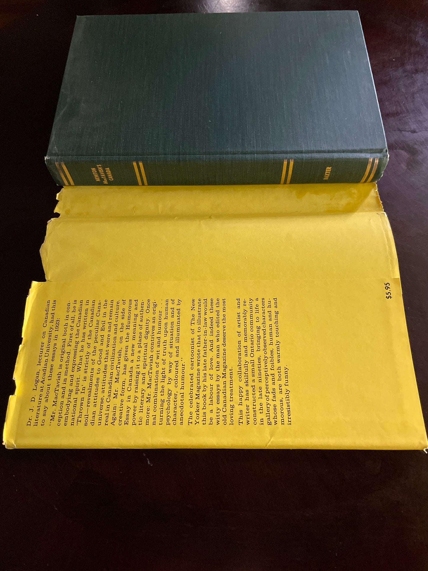 Newton MacTavish's Canada: Selected Essays of Newton Mactavish - MacTavish, Newton; Stafford, Ellen