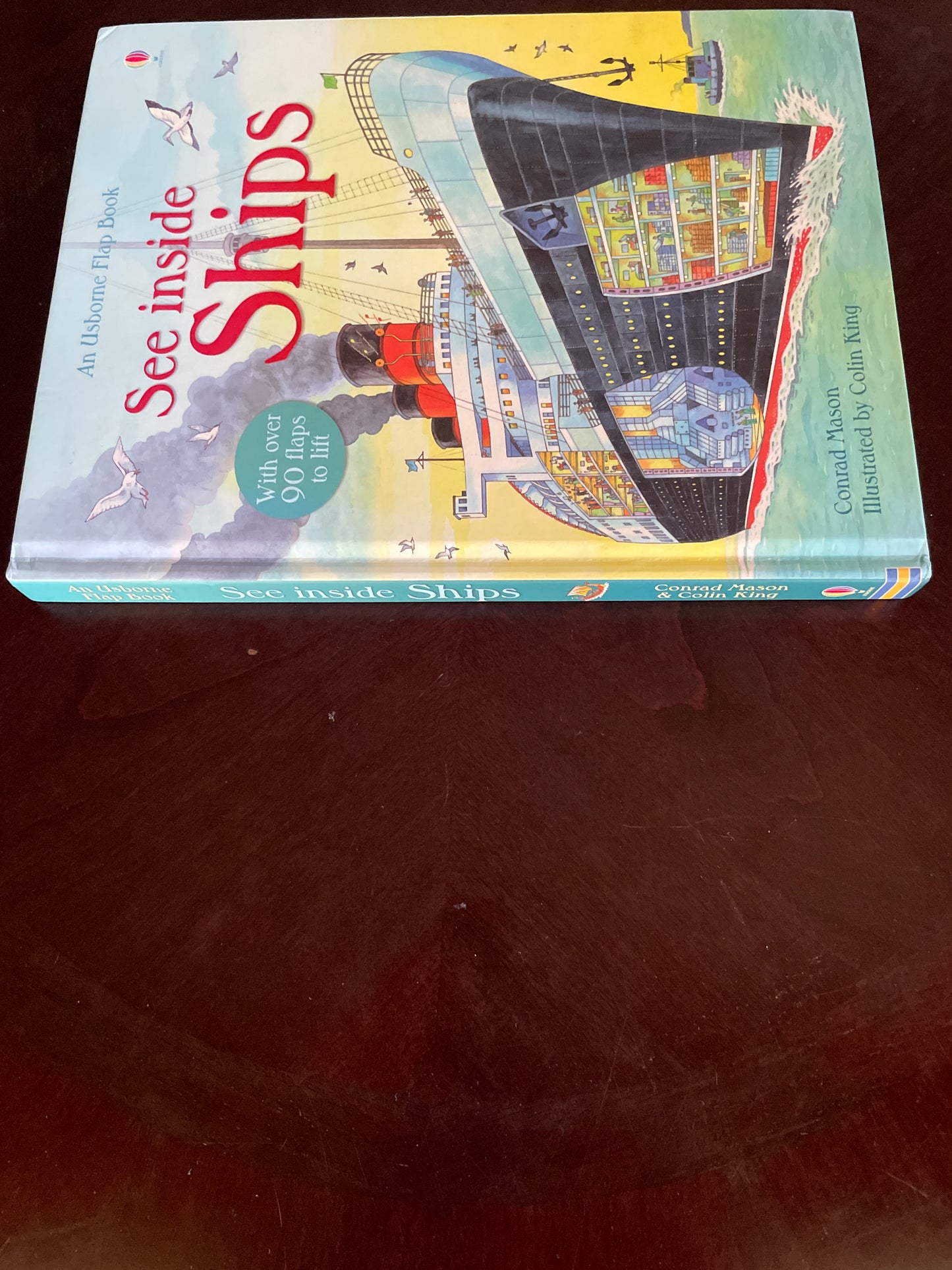 See Inside: Ships (An Usborne Flap Book) - Mason, Conrad