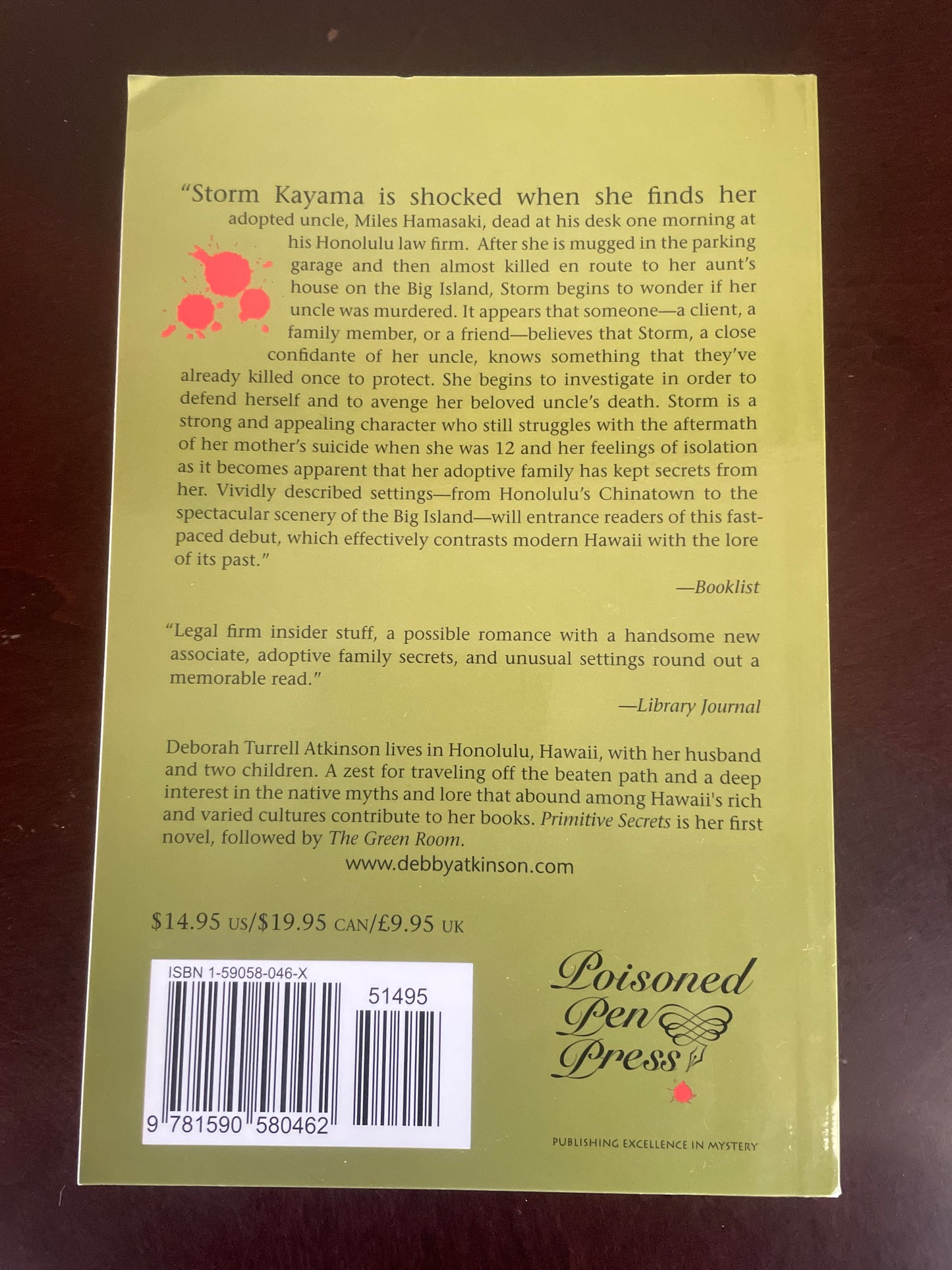 Primitive Secrets (Signed) - Atkinson, Deborah Turrell