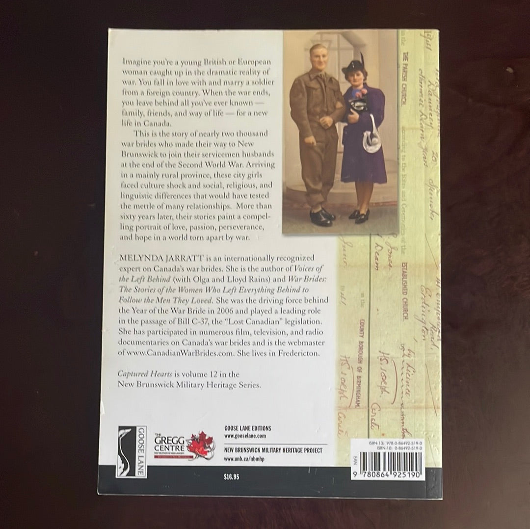 Captured Hearts: New Brunswick's War Brides - Jarratt, Melynda