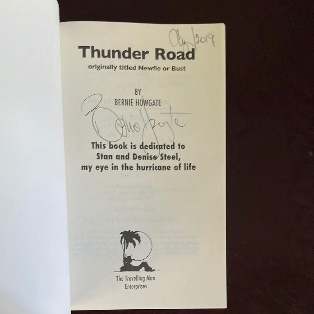 Thunder Road (Signed) - Howgate, Bernie