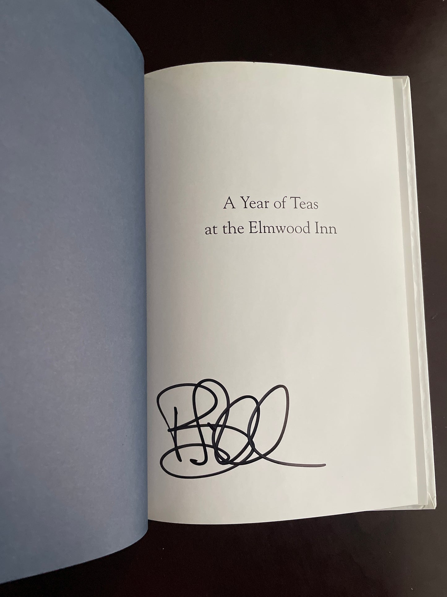 A Year of Teas at the Elmwood Inn (Signed) - Richardson, Shelley; Richardson, Bruce