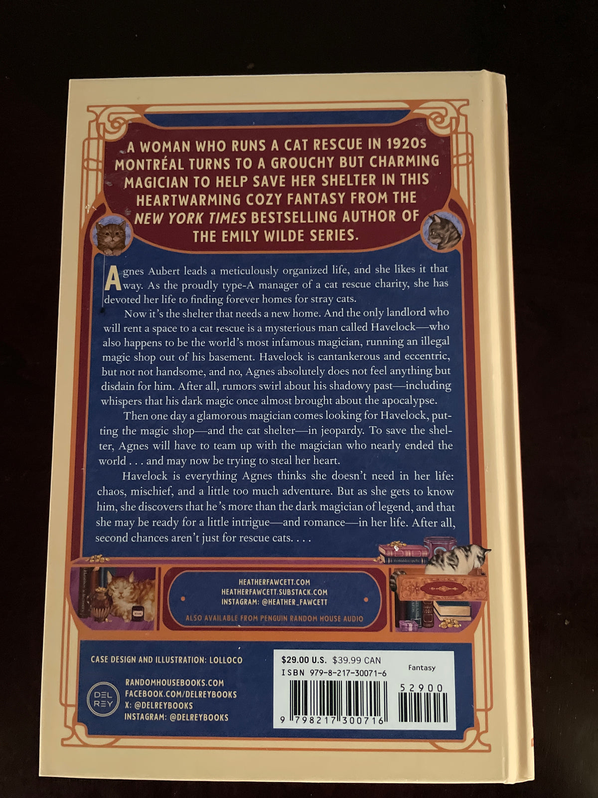 Agnes Aubert's Mystical Cat Shelter (Signed) - Fawcett, Heather