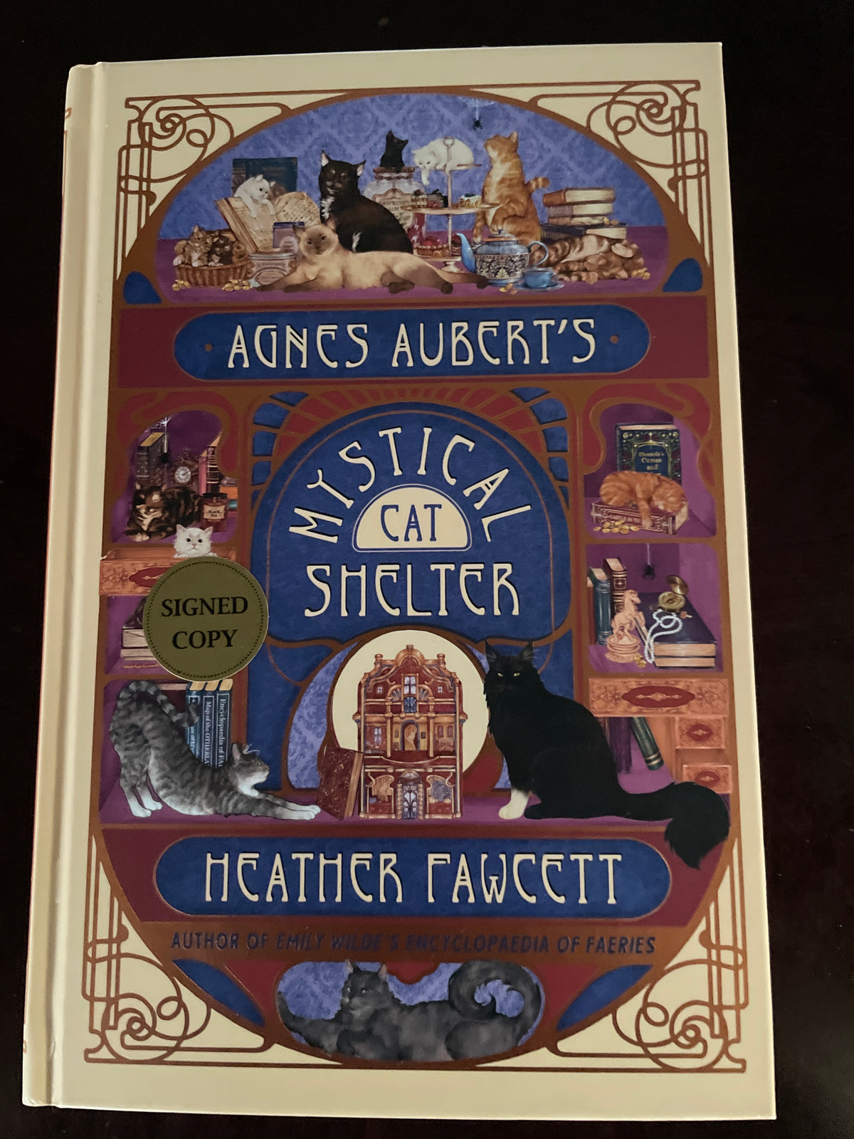 Agnes Aubert's Mystical Cat Shelter (Signed) - Fawcett, Heather