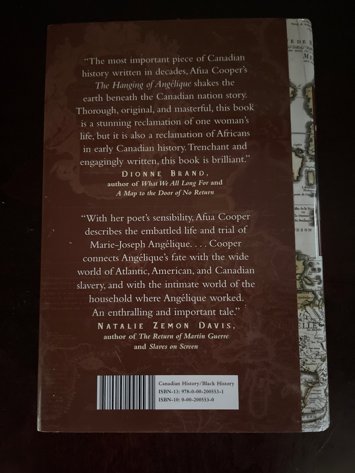 The Hanging of Angélique: The Untold Story of Canadian Slavery and the Burning of Old Montréal - Cooper, Afua