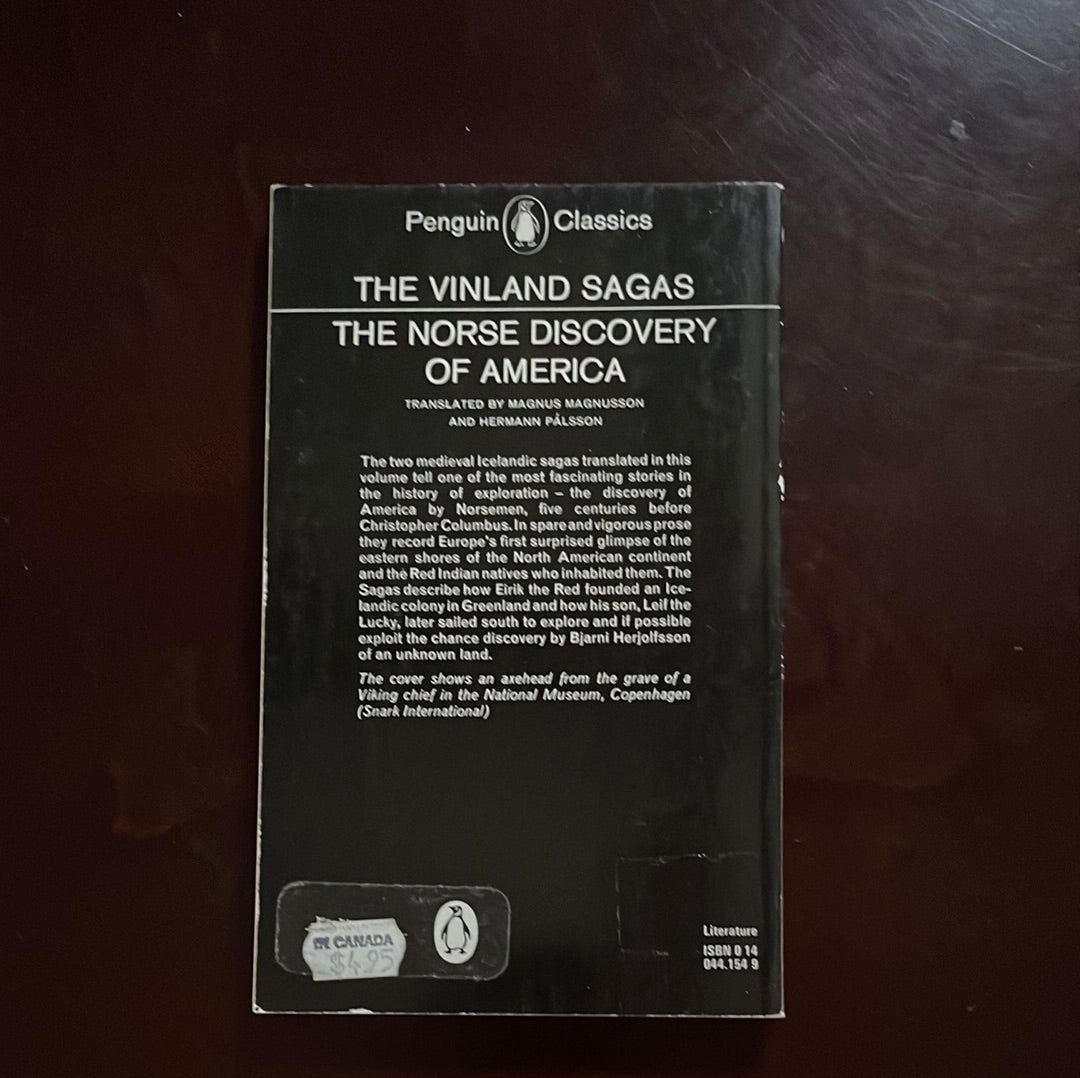 The Vinland Sagas: The Norse Discovery of America - Magnusson, Magnus