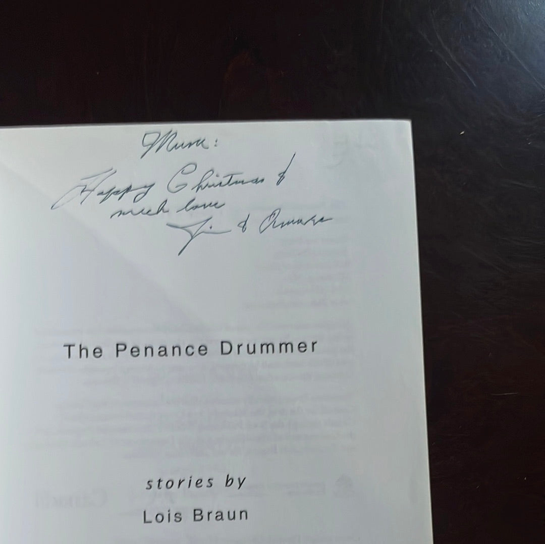 The Penance Drummer and Other Stories (Signed) - Braun, Lois