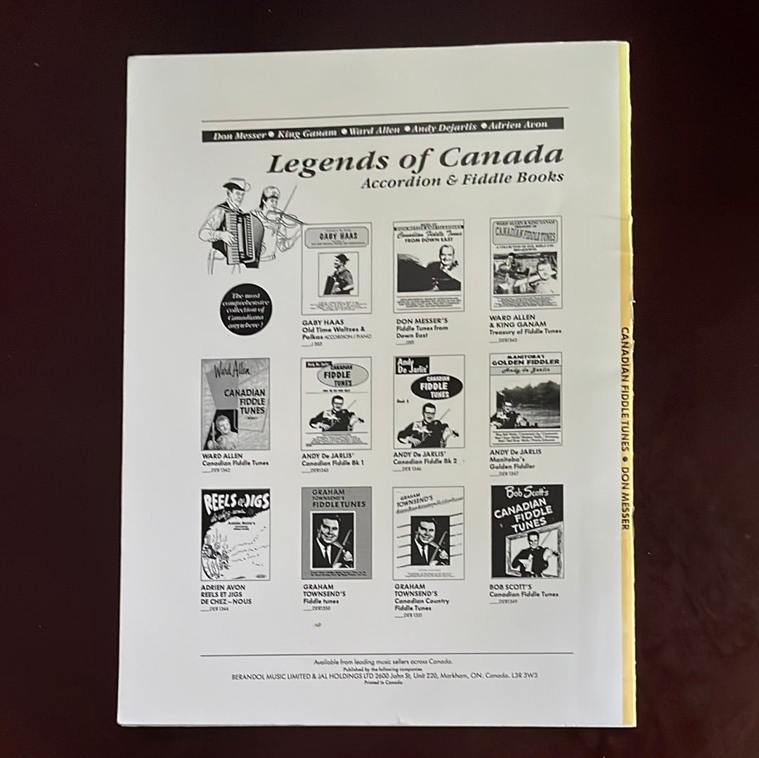 Canadian Fiddle Tunes from Down East: Jigs, Reels, Waltzes, Breakdowns The Music of Don Messer and His Islanders - Messer, Don