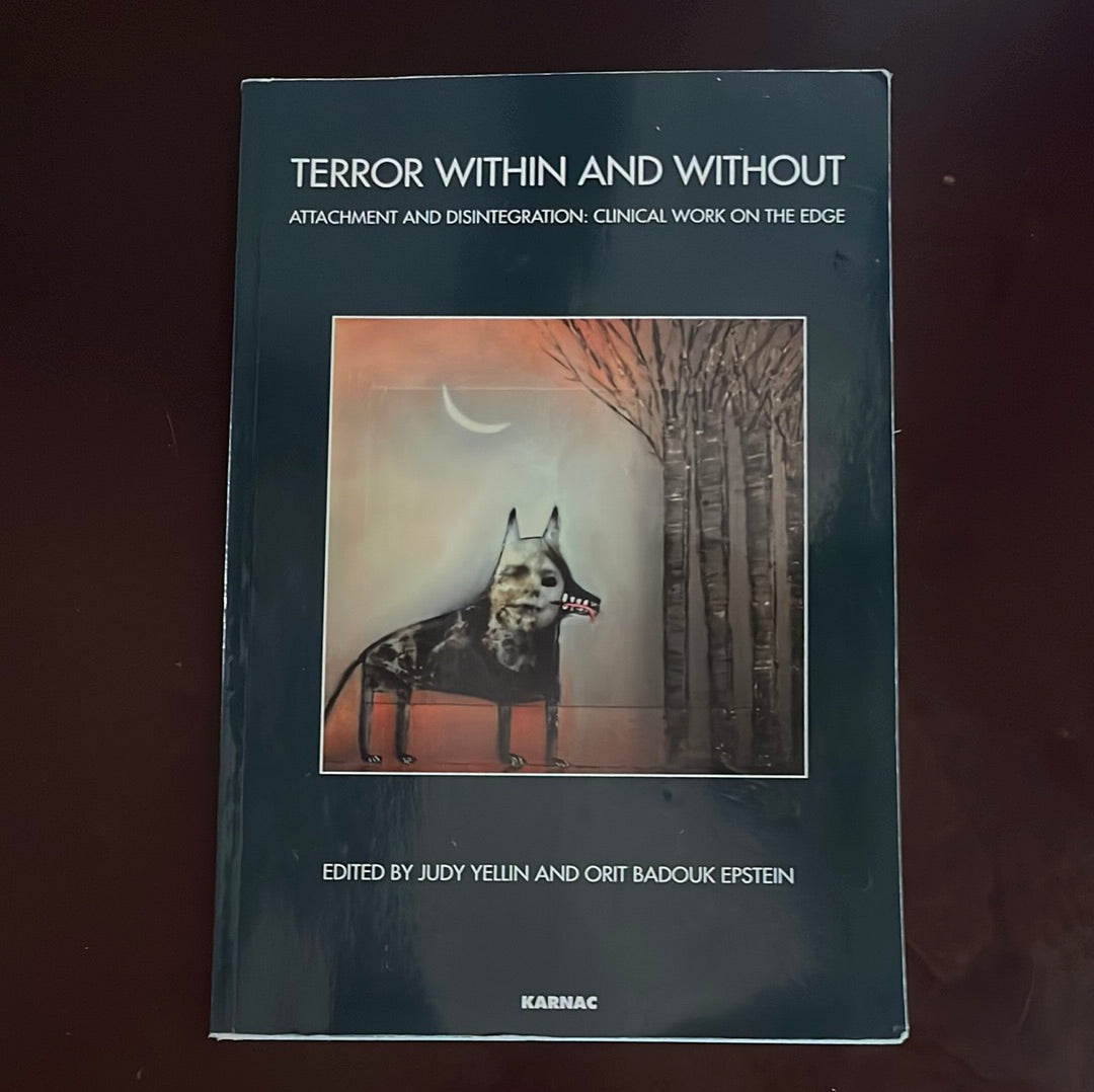 Terror Within and Without: Attachment and Disintegration: Clinical Work on the Edge - Yellin, Judy; Epstein, Orit Badouk; White, Kate