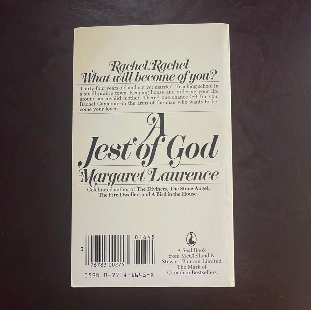 A Jest of God - Laurence, Margaret