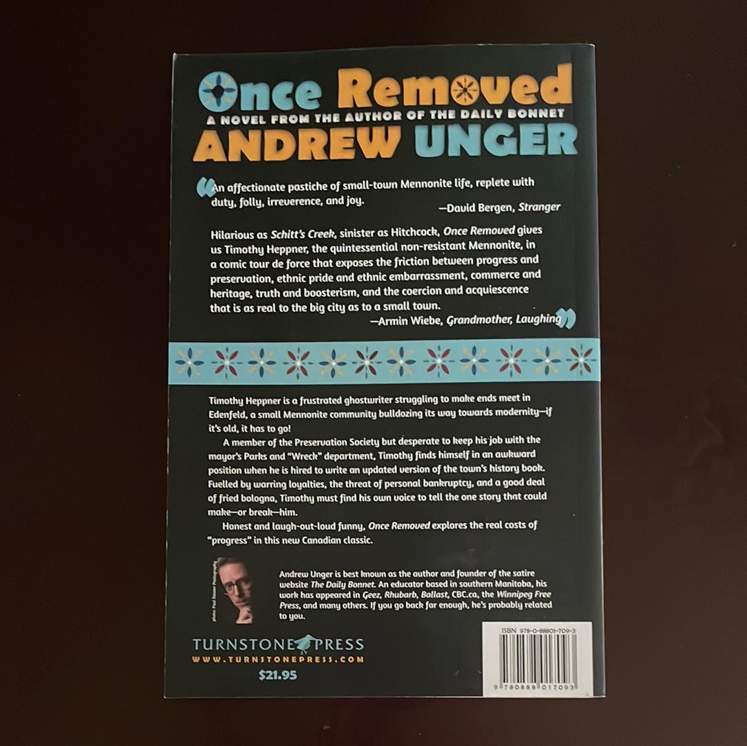 Once Removed (Signed) - Unger, Andrew