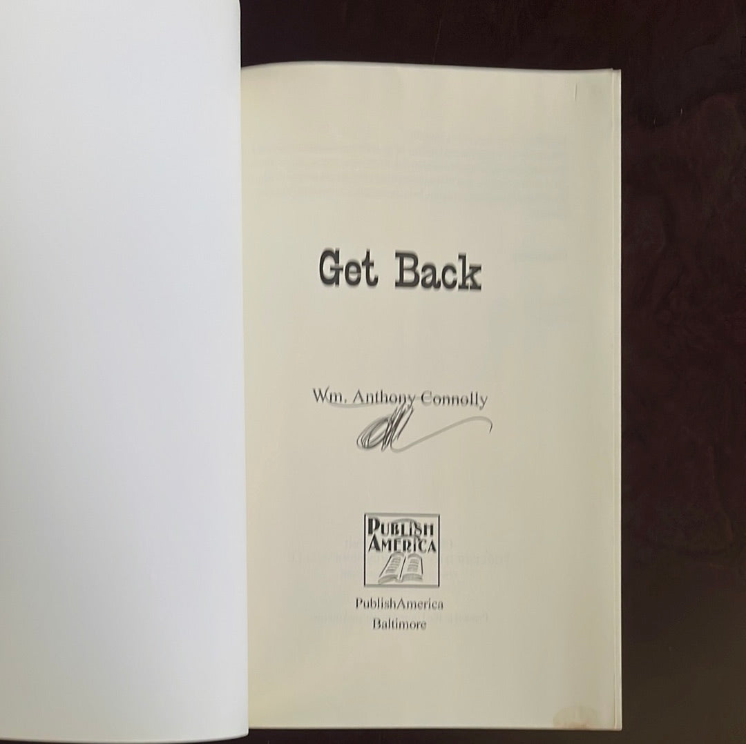 Get Back (Signed) - Connolly, Wm. Anthony