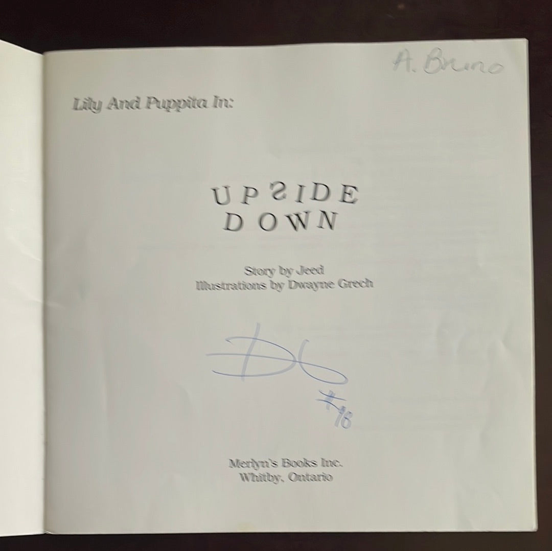 Lily and Puppita In: Upside Down (Signed) - Jeed