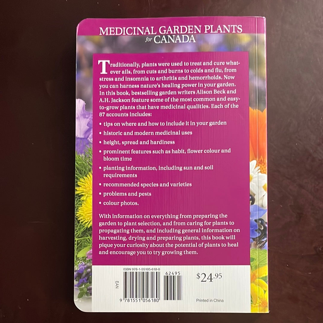 ***Medicinal Garden Plants for Canada - Beck, Alison; Jackson, A.H.