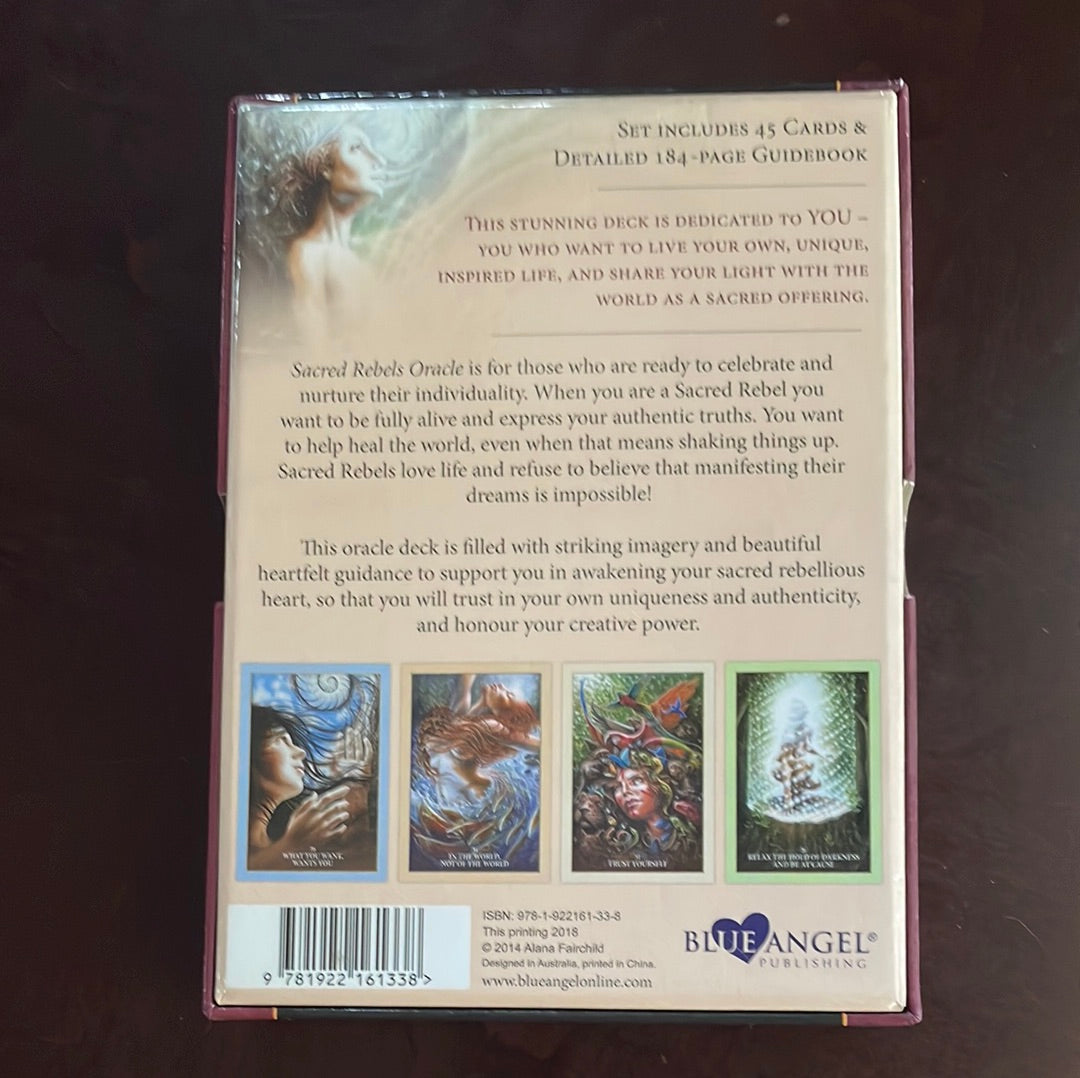 Sacred Rebels Oracle: Guidance For Living a Unique & Authentic Life (45 cards and guidebook; boxed) - Fairchild, Alana