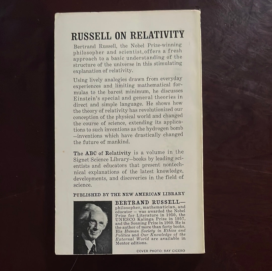 The ABC of Relativity - Russell, Bertand