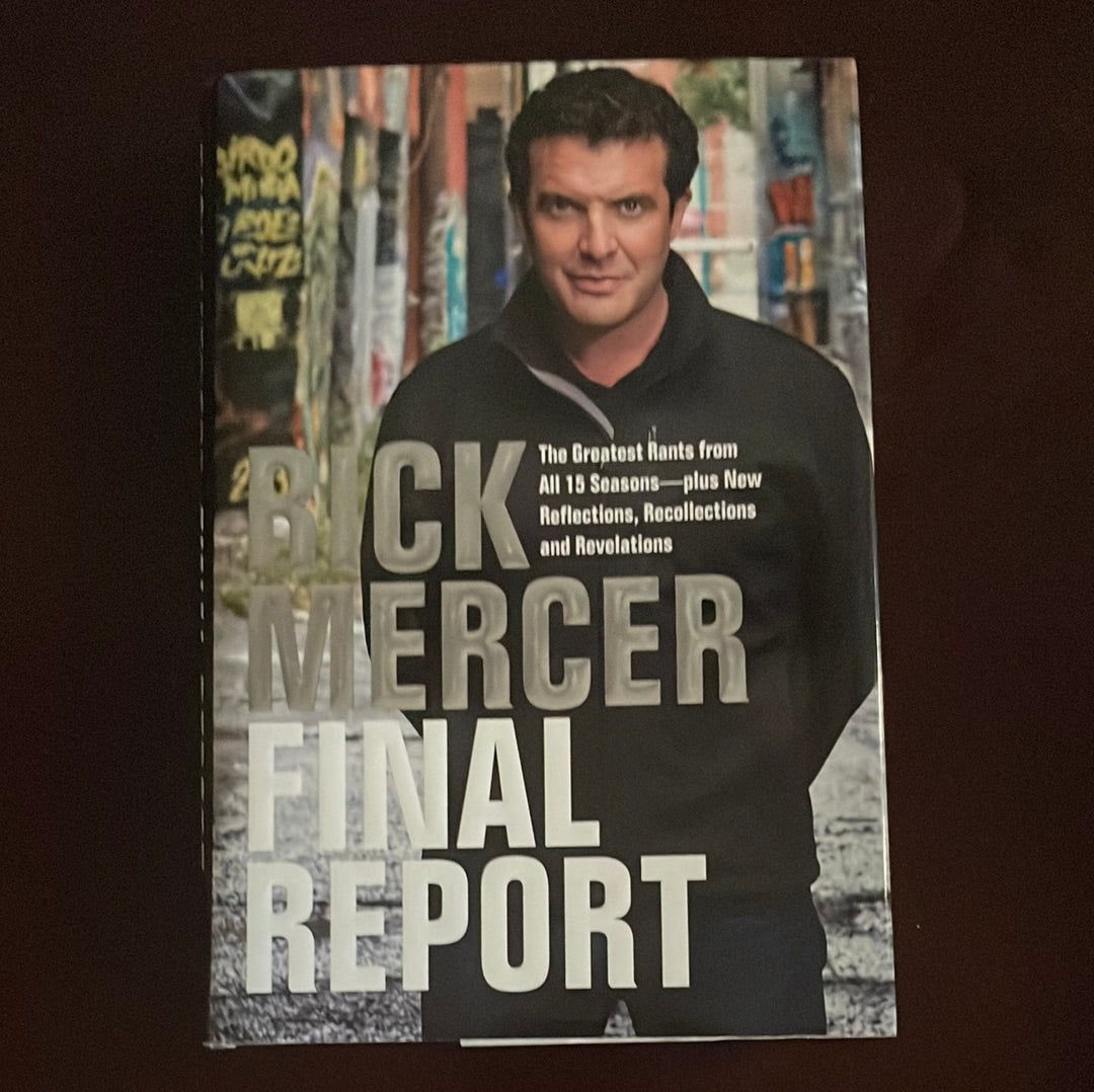 Rick Mercer: Final Report (Signed) - Mercer, Rick