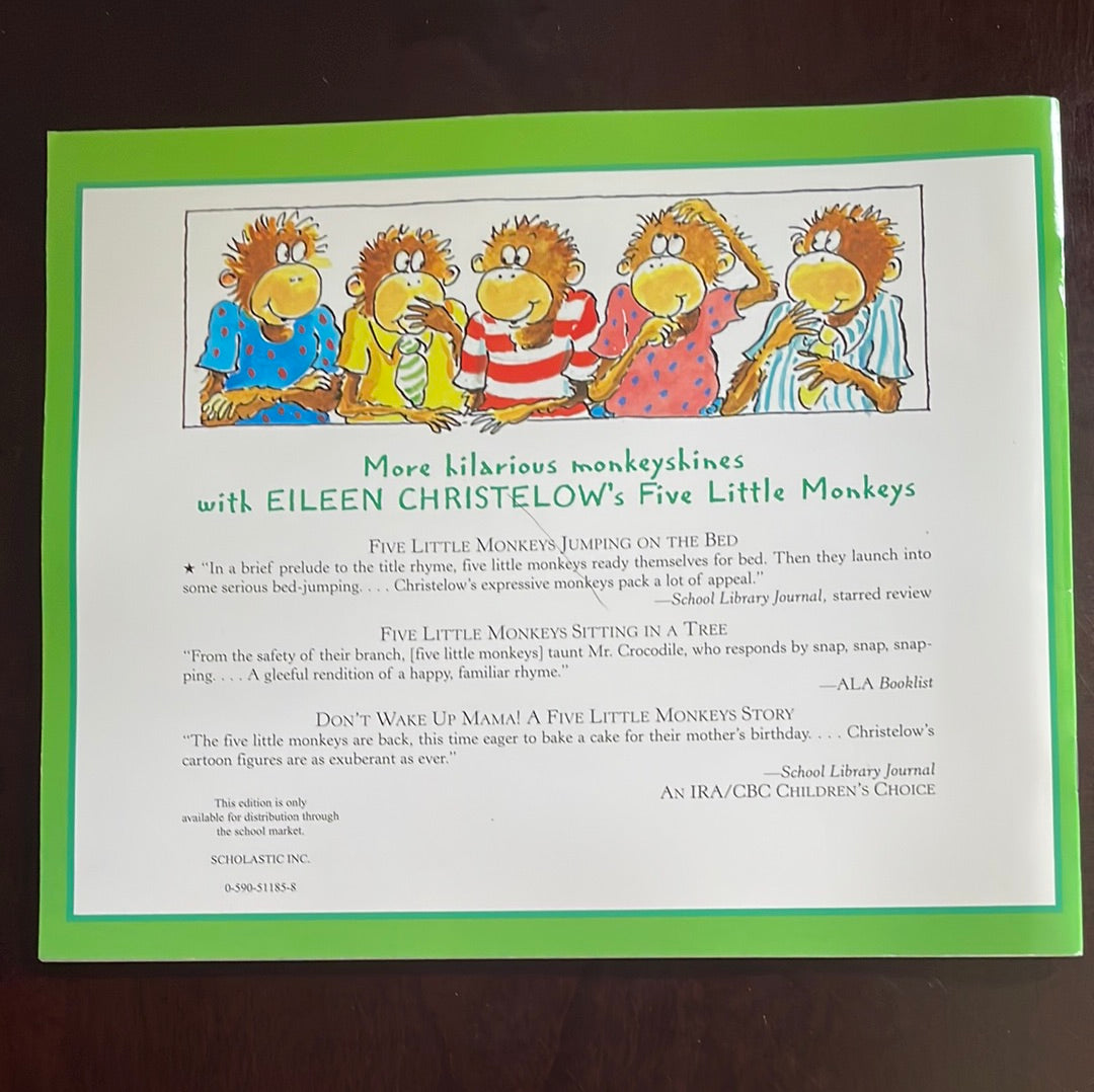 Five Little Monkeys With Nothing to Do - Christelow, Eileen