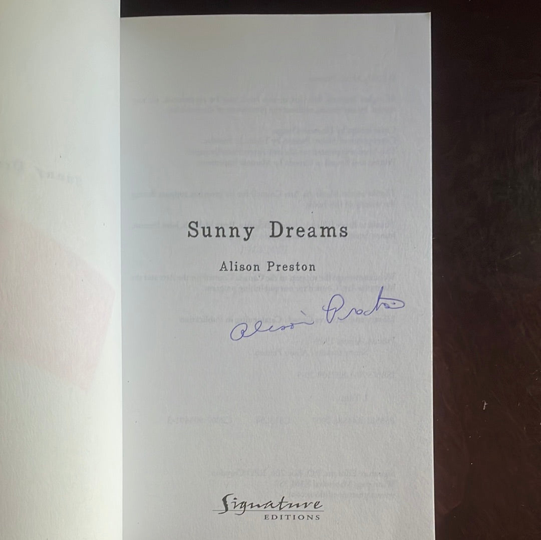 Sunny Dreams (Inscribed) - Preston, Alison