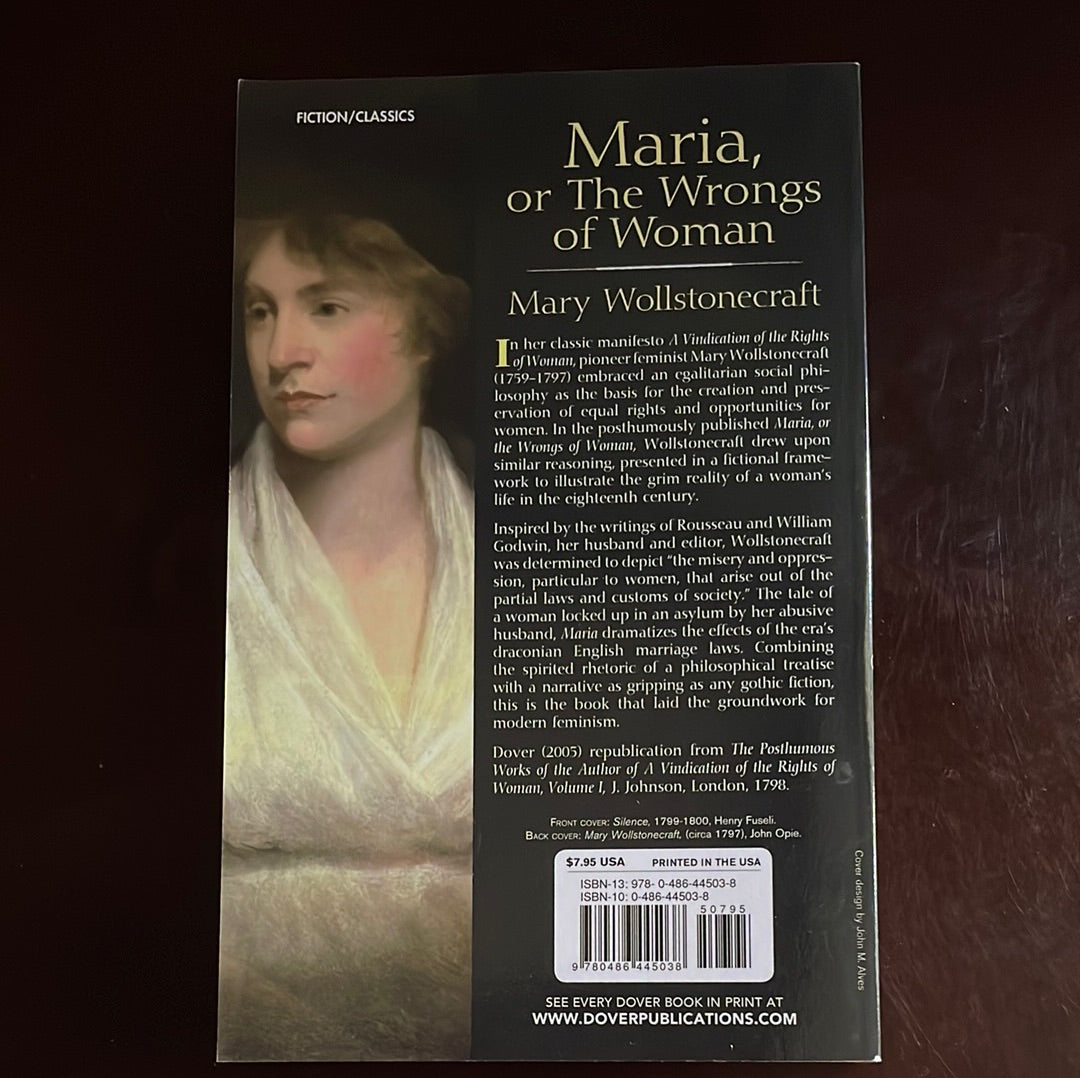 Maria, or The Wrongs of Woman - Wollstonecraft, Mary