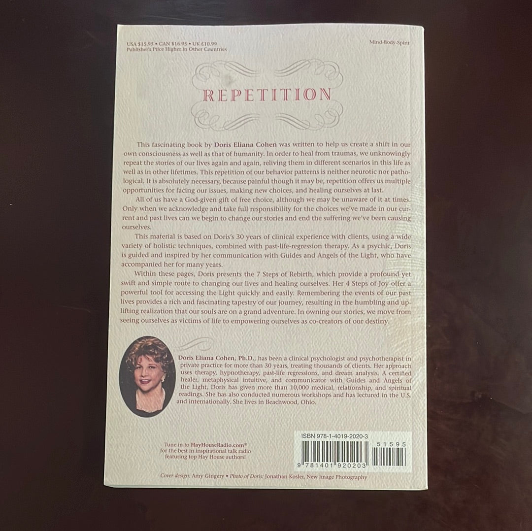 Repetition: Past Lives, Life, and Rebirth - Cohen, Doris Eliana