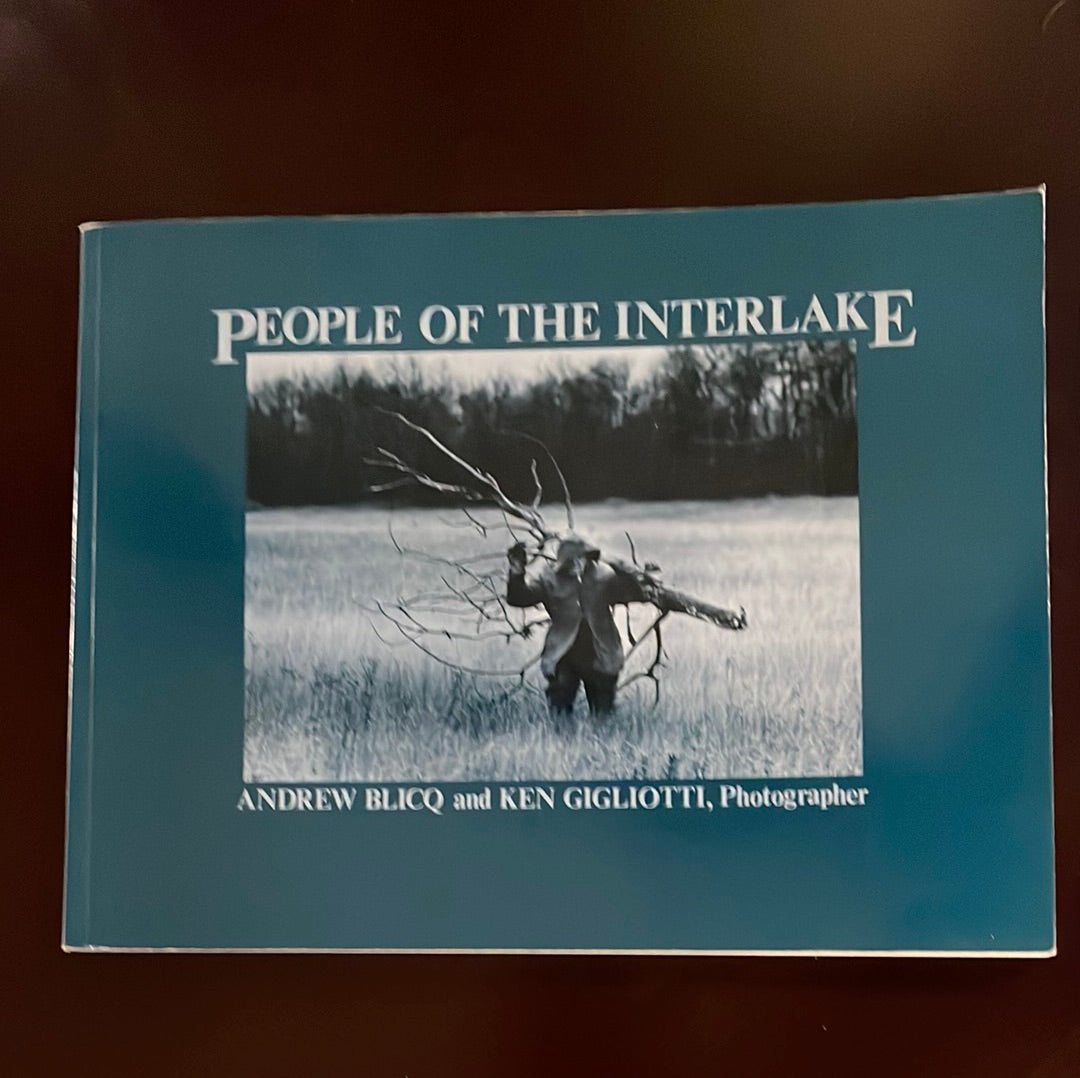 People of the Interlake - Blicq, Andrew