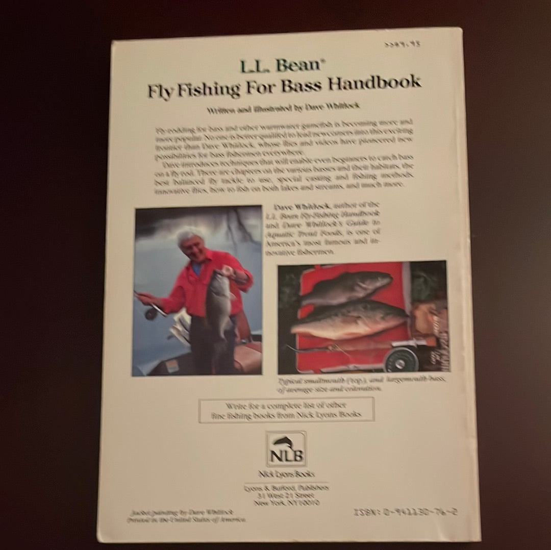 L.L. Bean Fly Fishing for Bass Handbook - Whitlock, Dave