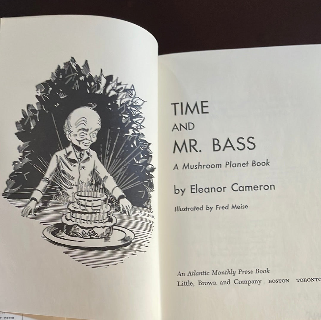 Time and Mr. Bass: A Mushroom Planet Book - Cameron, Eleanor