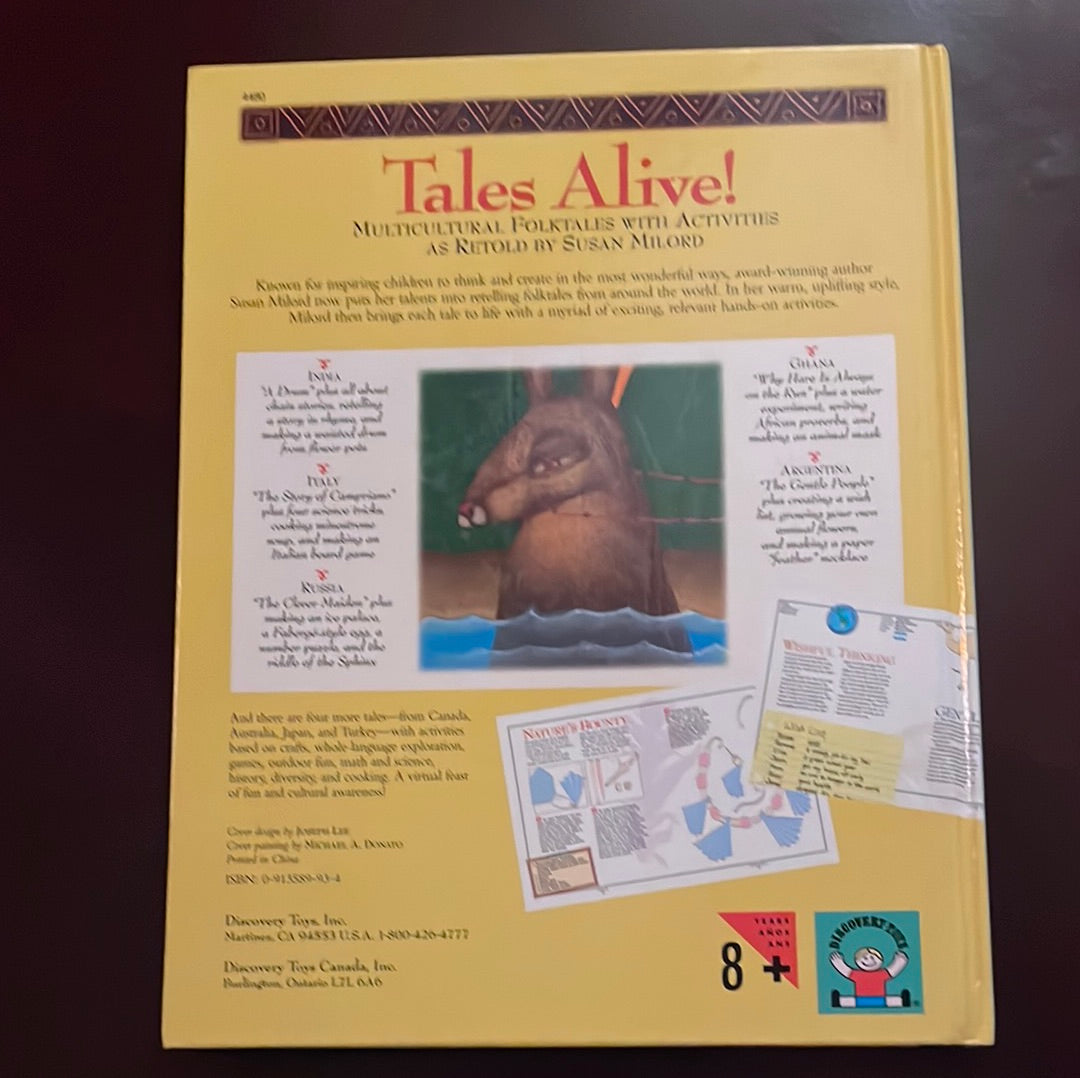 Tales Alive! Multicultural Folktales with Activities as Retold by Susan Milord - Milord, Susan