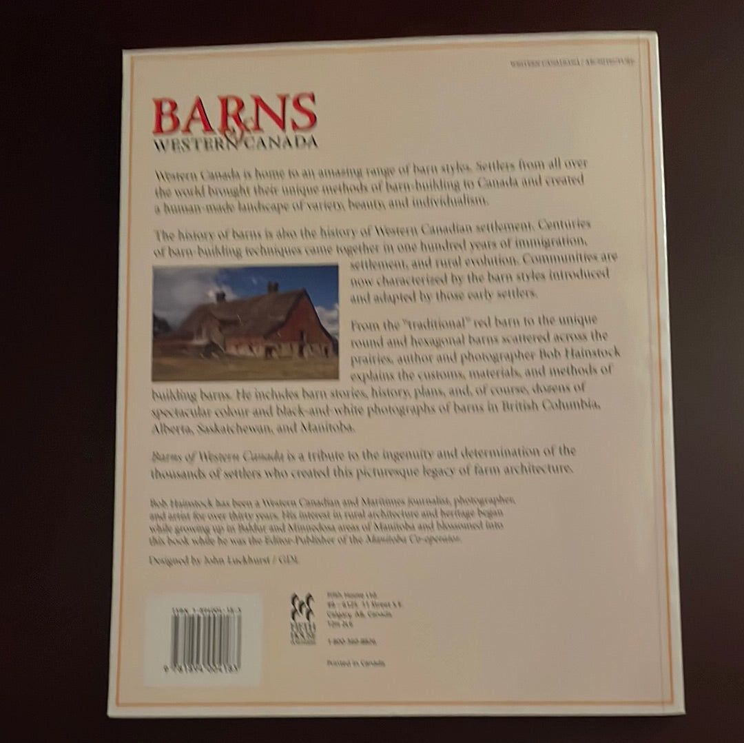 Barns of Western Canada - Hainstock, Bob
