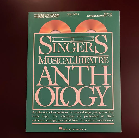 The Singer's Musical Theatre Anthology - Volume 4: Tenor Accompaniment CDs - Hal Leonard Publishing Corporation