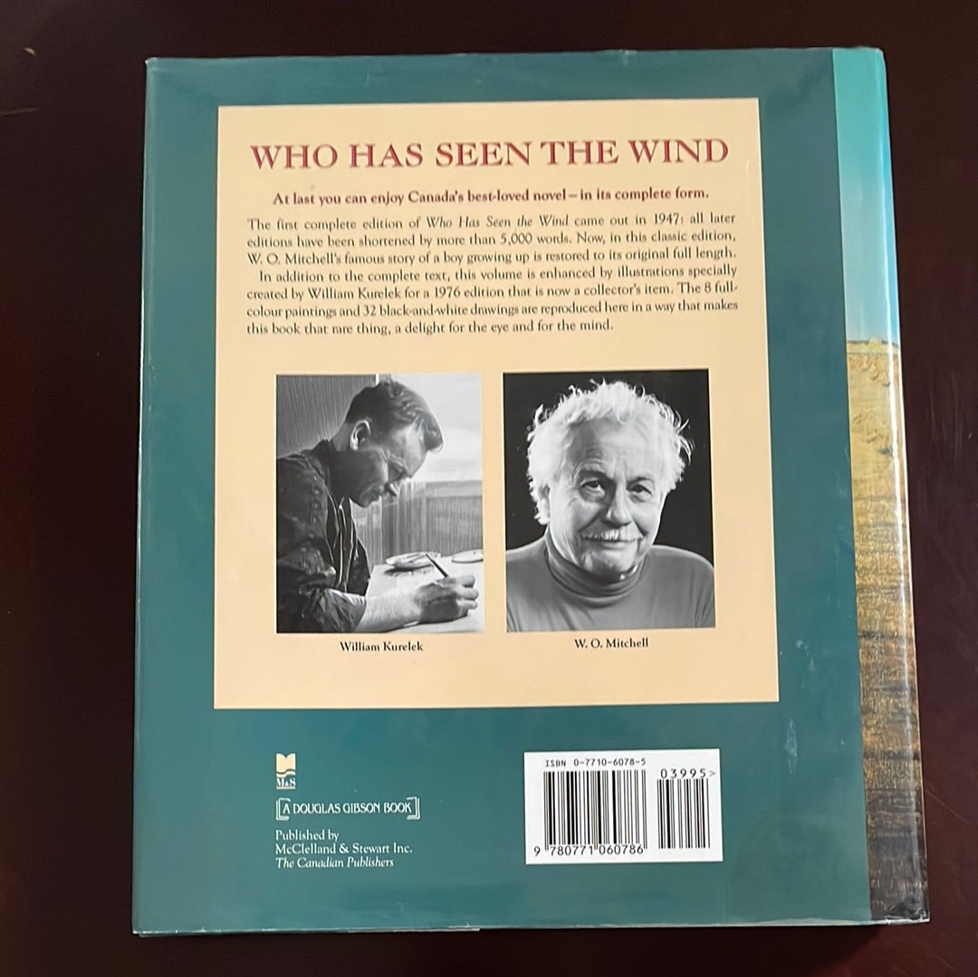 Who Has Seen the Wind (Signed) - Mitchell, W. O.