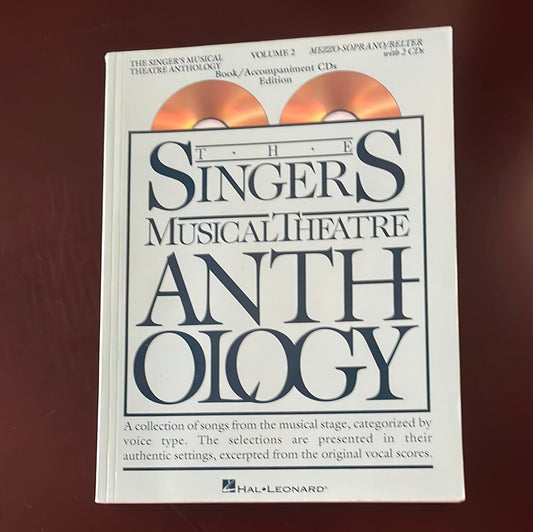 The Singer's Musical Theatre Anthology - Volume 2: Mezzo-Soprano/Belter Book with 2 Accompanment CDS - Walters, Richard