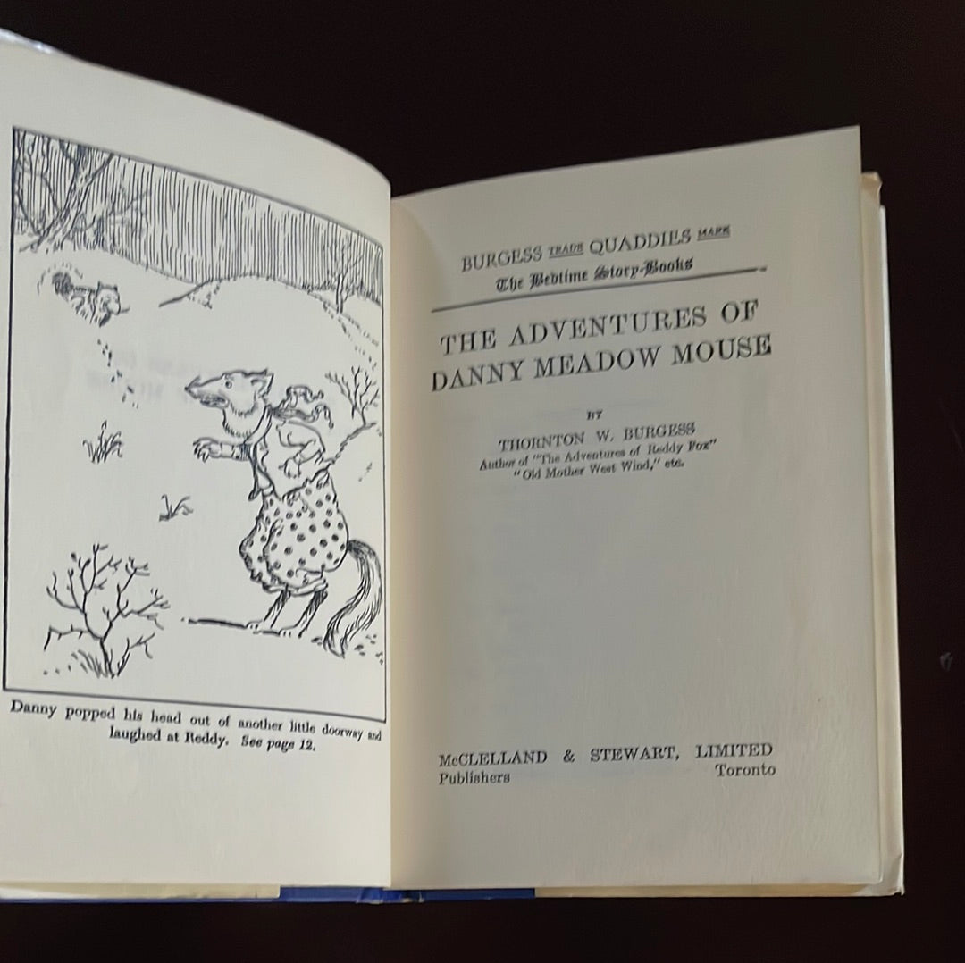 The Adventures of Danny Meadow Mouse - Burgess, Thornton W.