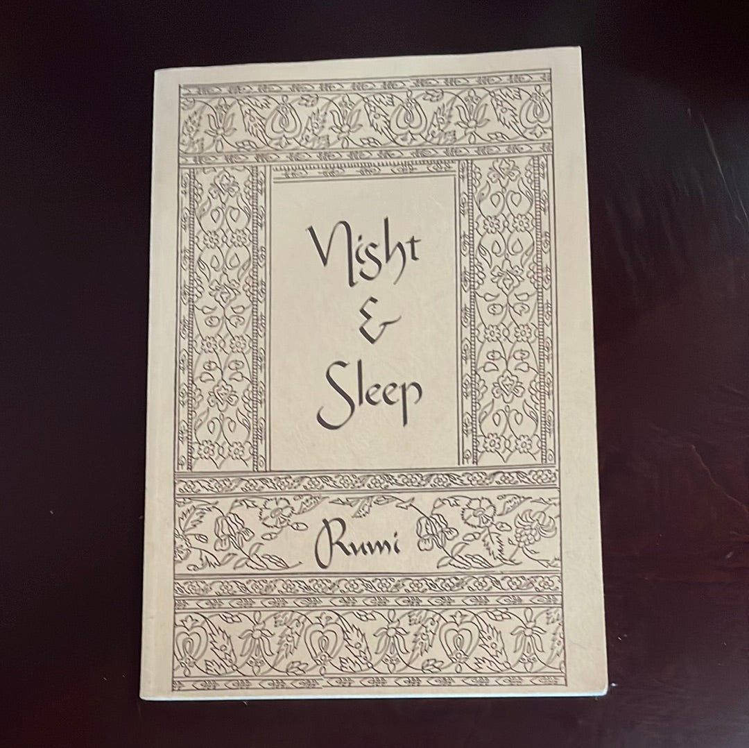 Night & Sleep - Rumi; Versions By Barks, Coleman & Bly, Robert